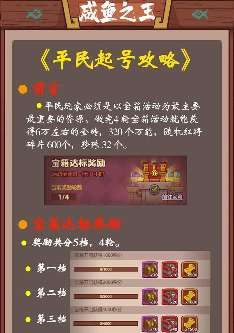 揭秘《咸鱼之王》最强阵容的完美搭配（教你如何打造无敌阵容）