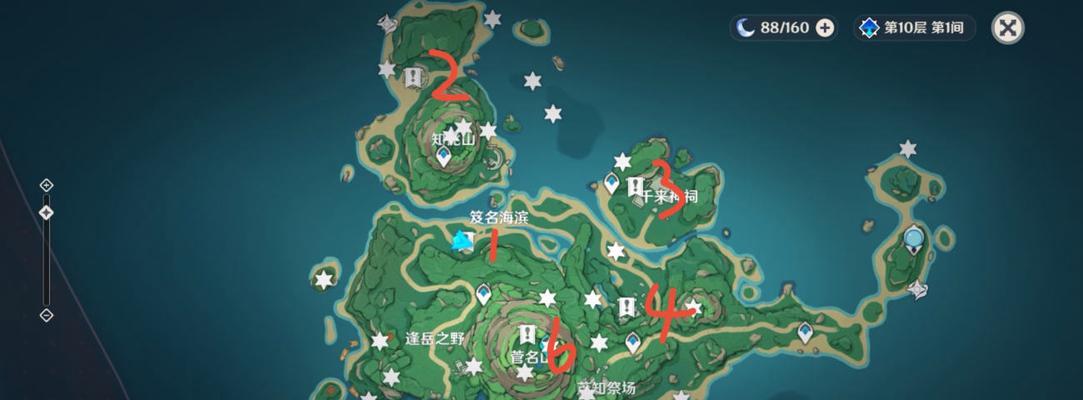 《原神》神社谜样解谜攻略（荒废的神社中）
